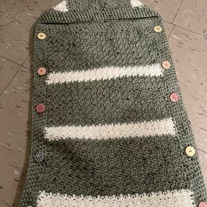 Handmade infant bunting